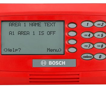 Bosch LCD Keypad with Red Classic Case, D1260R