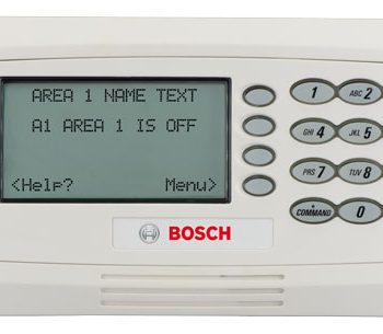 Bosch LCD Keypad with White Classic Case, D1260W