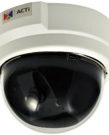ACTi D52 3 Megapixel Indoor Dome Camera, 3.6mm Lens