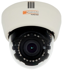 Digital Watchdog DWC-D4382TIR 580 TVL Analog Snapit Indoor Dome Camera, 3X Lens