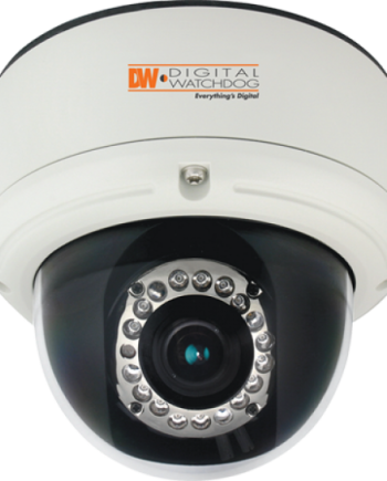 Digital Watchdog DWC-iV3377WTIR 580 TVL Network Outdoor IR Dome Camera, 2.9-8.5mm Lens