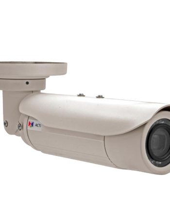 ACTi E418 1.3 Megapixel Outdoor IR Network Bullet Camera, 4.9-49mm Lens