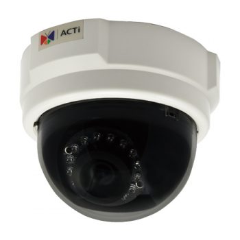 ACTi E52 1 Megapixel IR Indoor Day/Night Dome Camera, 3.6mm Lens