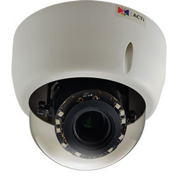 ACTi E617 10 Megapixel Day/Night Indoor IR Dome Camera, 3.1-13.3mm Lens