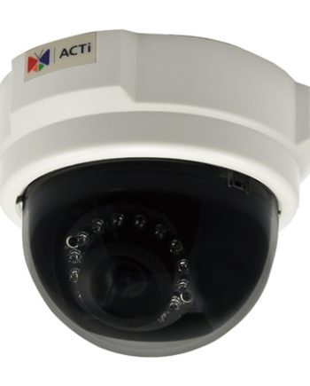 ACTi E61A 1 Megapixel IR Indoor Day/Night Dome Camera, 2.8-12mm Lens