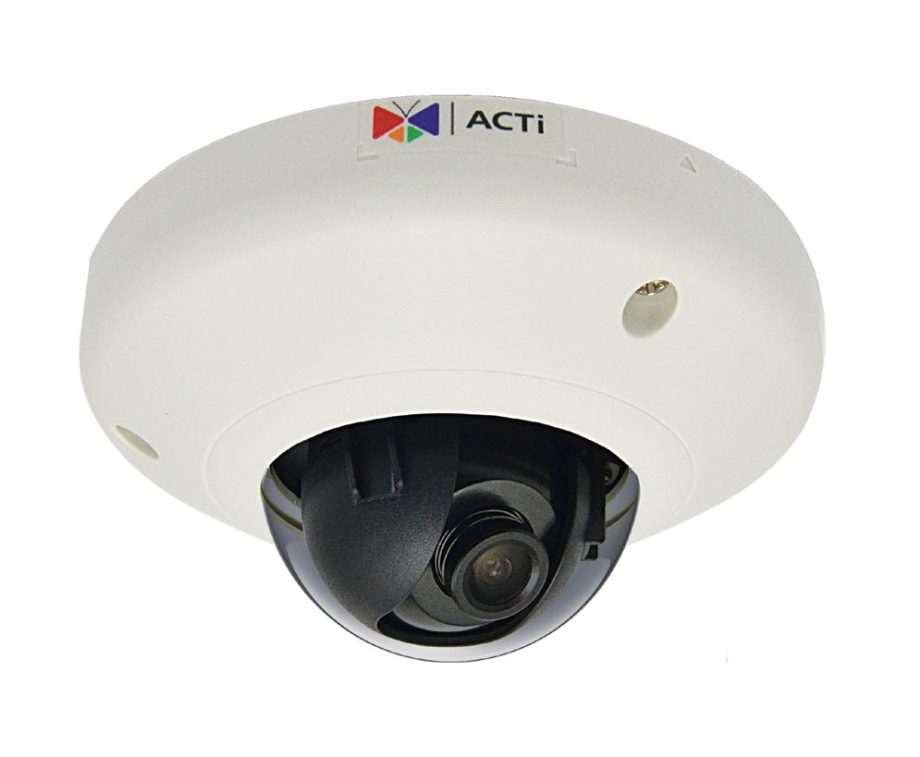 ACTi E913 3 Megapixel IP Indoor Mini Dome Camera, 1.9mm Lens