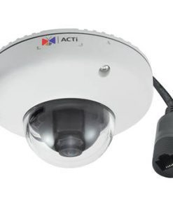 ACTi E920M 5 Megapixel Outdoor Mini Dome Camera, M12 Connector, 1.9mm Lens