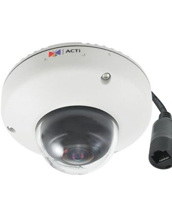 ACTi E923 10 Megapixel Outdoor Mini Fisheye Dome Camera, 1.37mm Lens