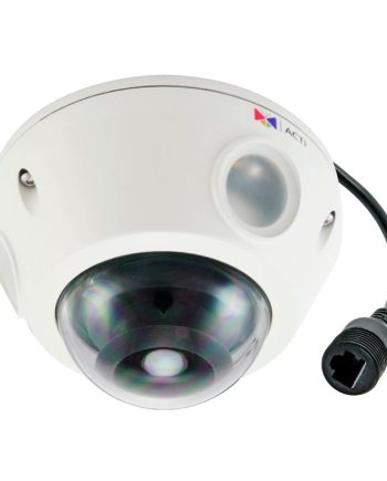 ACTi E924 5 Megapixel Outdoor IR Network Mini Dome Camera, 2.93mm Lens