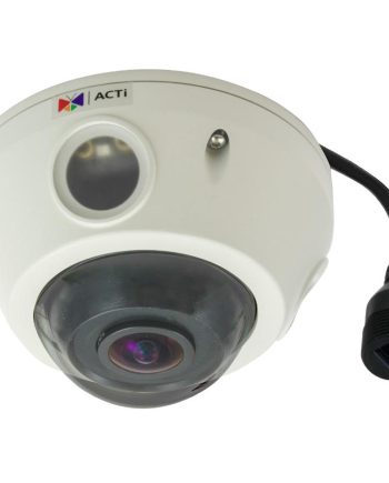 ACTi E925 5 Megapixel Outdoor IR Network Mini Fisheye Dome Camera, 1.19mm Lens