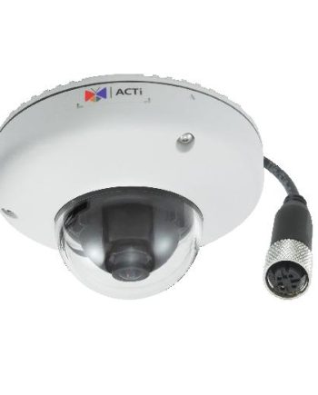 ACTi E936M 2 Megapixel Day/Night Outdoor Mini Dome Camera, M12, 2.55 mm Lens