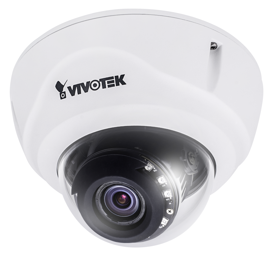 Vivotek FD9371-EHTV 3 Megapixel Outdoor Fixed Dome Network Camera, 3-9mm Lens