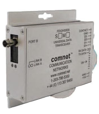 Comnet FDX2HSDM1A/M Dual High Speed RS485 Data Transceiver “A” End Point MM