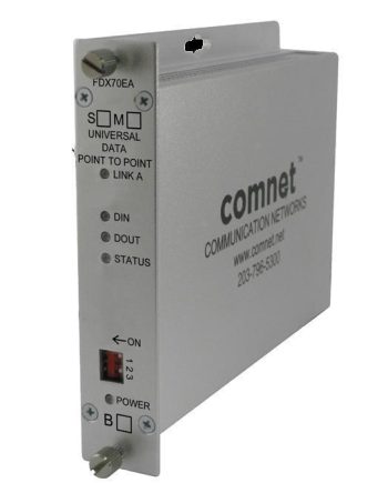 Comnet FDX70EBS1 Universal Data Point To Point “A” End, 1 Fiber, SM