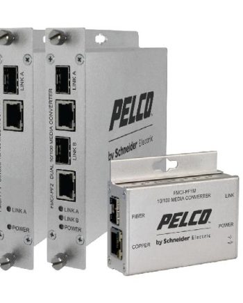 Pelco FMCI-PF1 Single Channel 10/100 Mbps IP Media Converter, Standard Size