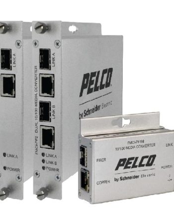 Pelco FMCI-PF2 Two Channel 10/100 Mbps IP Media Converter, Standard Size