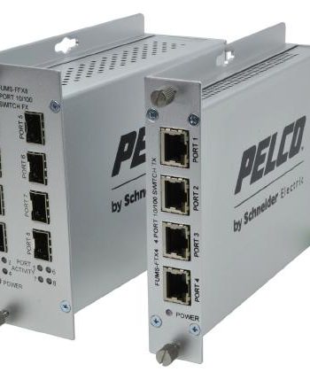 Pelco FUMS-FTX8 8 Port Unmanaged Ethernet Switches