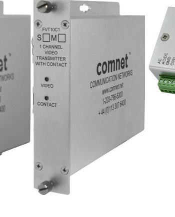 Comnet FVR10C1M1/M 1-Channel ComFit Video/Contact Receiver Mini