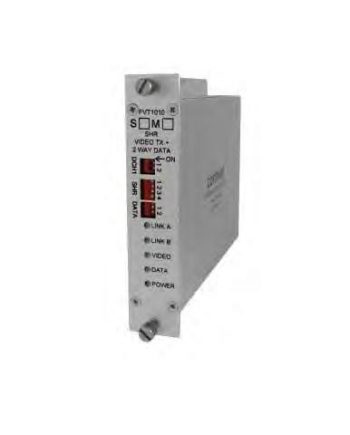 Comnet FVT1010S1SHR Digitally Encoded Video Transmitter/Data Transceiver, SHR, sm, 1 Fiber