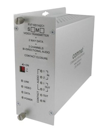 Comnet FVT10D1A2C1M1 1 Channel Digitally Encoded Transmitter, MM