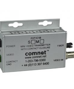 Comnet FVT1C1BS1/M Digitally Encoded Video Transmitter anfd Contact Closure, SM