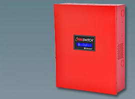 Altronix FIRESWITCH108 4 Class A, 8 Class B NAC Power Supply, 24VDC @ 10A, Red BC400 Enclosure