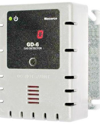 Macurco GD-6 WHITE Combustible Fixed Gas Detector Controller Transducer, White Housing