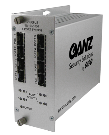 Ganz GNGE8US 8 Port 10/100/1000 Mbps Unmanaged Ethernet Switches