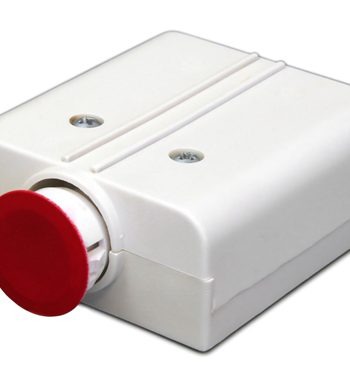 United Security Products HUB3-ES Hold Up Button – Momentary, DPDT, 6 Solder Terminals, w/emergency external activator