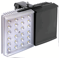 Raytec HY200-120 HYBRID 200, 1x IR 850nm, 1x White-Light, Adaptive Illumination, includes PSU 80W, 120 Degree