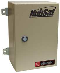 Altronix HUBSAT42WPI 4 Channel Passive UTP Transceiver Hub with Integral Camera Power