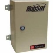 Altronix HUBSAT4WPI 4 Channel Passive UTP Transceiver Hub with Integral Camera Power, WP1 Enclosure