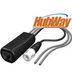 Altronix HubWayAv2PK 8 Pack Of UTP Passive Video/Data/Power Slim-Line Balun