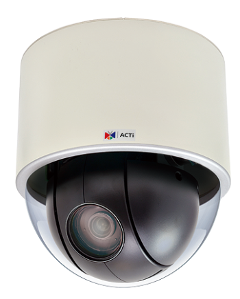 ACTi I91 1MP HD 30x Indoor D/N Extreme WDR IP Vandal PTZ Dome