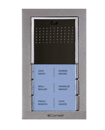 Comelit IA6F EZ-Pack Audio Entry Panel Kit (Flush) 6 Button