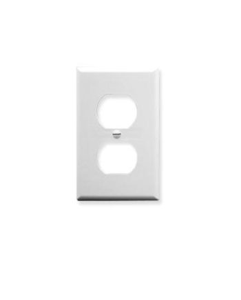ICC IC106FP2WH Faceplate, Electrical, 1-GANG, White