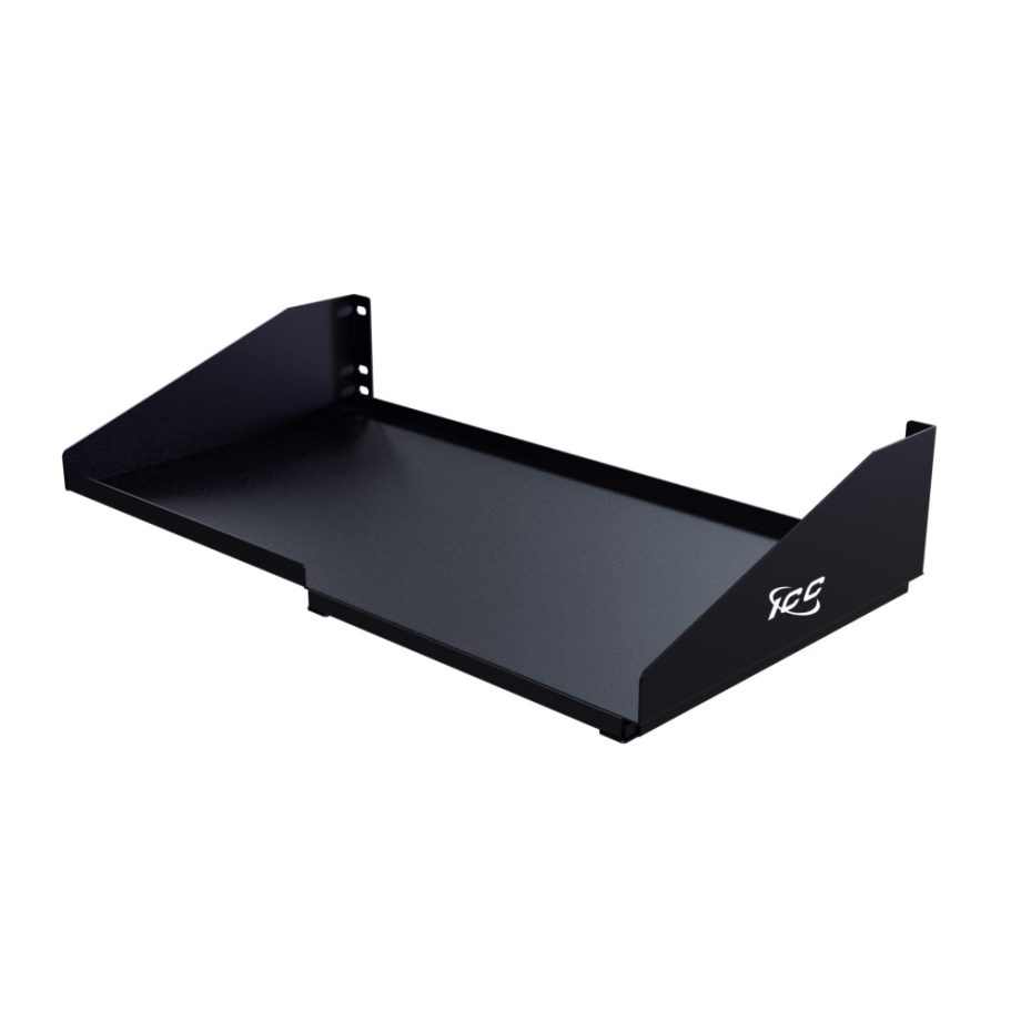 ICC ICCMSRKSMT 10″ Deep Keyboard Shelf with Sliding Mouse Tray, 3 RMS