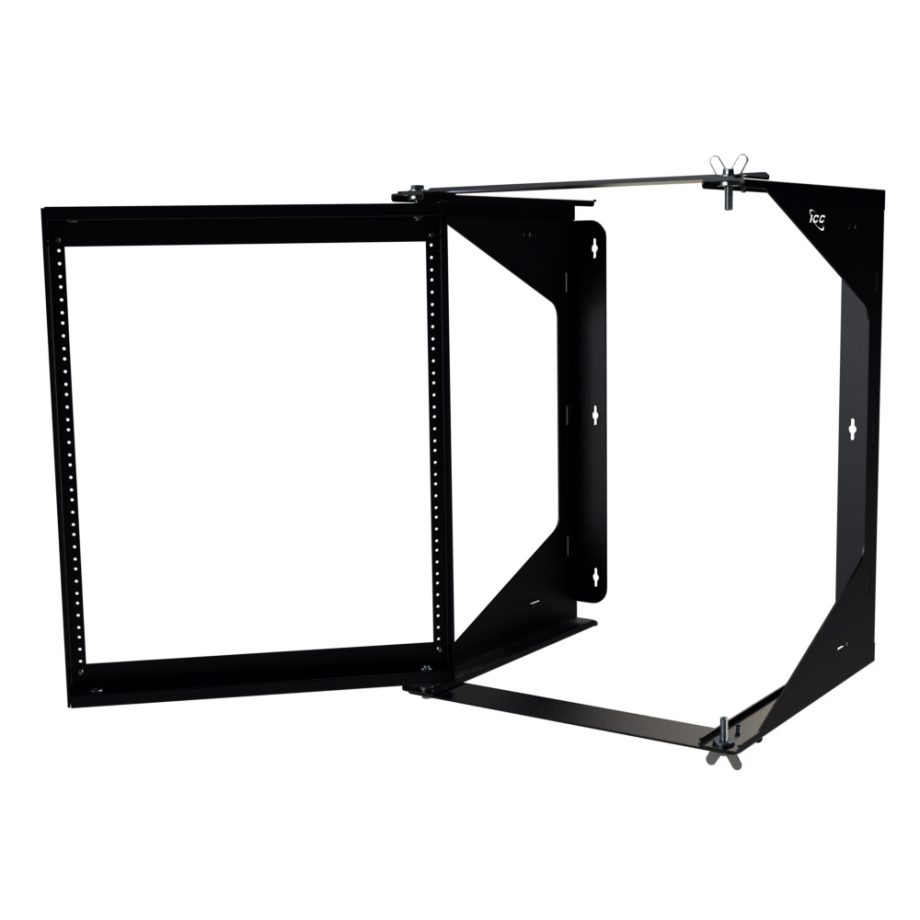 ICC ICCMSSFR12 12 RMS Wall Mount Swing Frame Rack