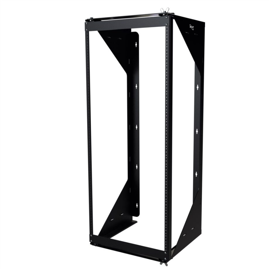 ICC ICCMSSFR25 25 RMS Wall Mount Swing Frame Rack