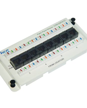 ICC ICRESDPA1C Premier Resi Module, Cat 5e Data 8-Port