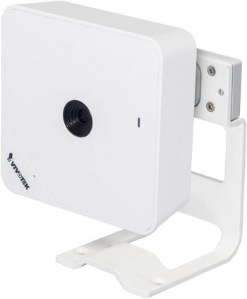 Vivotek IP8130 1 Megapixel Compact Size Cube Network Camera, 3.45mm Lens