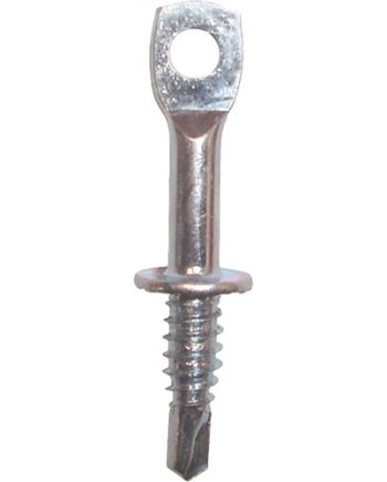 Platinum Tools JH941-100 Eye Lag Screw with 2″ Overall Self Drill, 1/4″ Hole & 3/4″ Thread, 100 Box