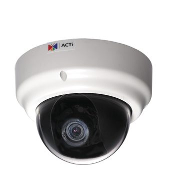 ACTi KCM-3311 4 Megapixel Indoor Day/Night Dome Camera, 3.6x Optical Zoom