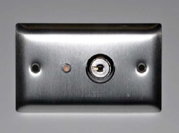 ETS KMSP-1 Mute Key Switch Plate Stainless Steel