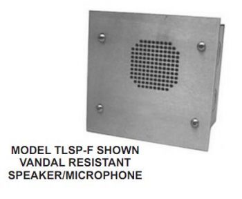 Louroe TLSP-S Vandal Resistant Speaker Microphone Surface Mount