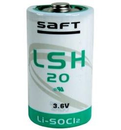 Optex LSH-20 Replacement D-Cell 3.6V Lithium Battery for TF/QFR Series