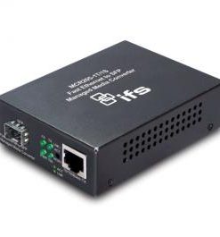 Interlogix MCR205-1T-1S Fast Ethernet to SFP Managed Media Converter