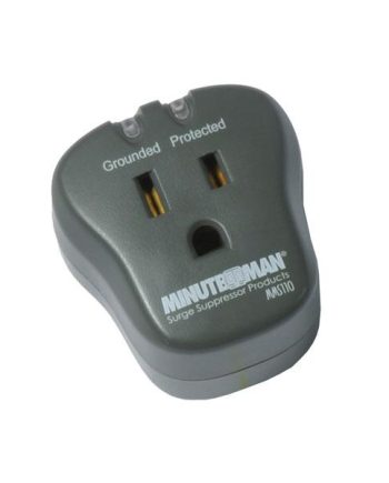 Minuteman MMS110 Single Outlet Wall Tap Surge Suppressor