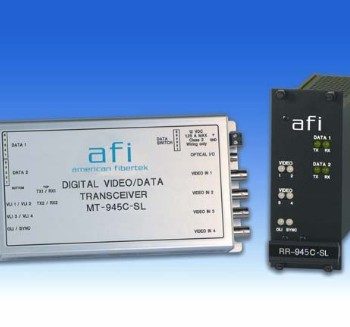 American Fibertek MR-945C-SL 4-Ch 10-Bit Digital Video / 2-Ch Multi-Protocol Data