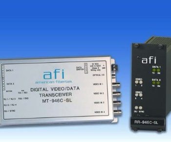 American Fibertek MR-946C-SL 4-Ch 10-Bit Digital Video/ Multi-Protocol Data